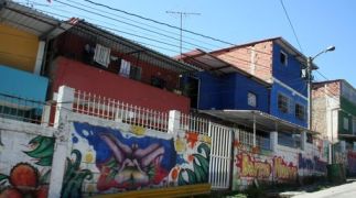 Pintura Barrio Tricolor